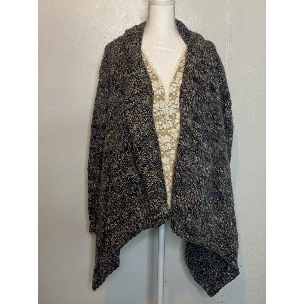 NEW Talbots Alpaca Wool Blend Knit Cardigan Sz S Waterfall Cardigan Fall Cozy La